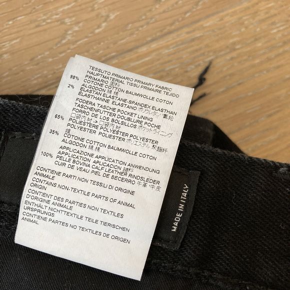 Dsquared2 Cool Guy Jean Mens 48 Black Distressed W31 L33 Italy Great Condition - Picture 14 of 14